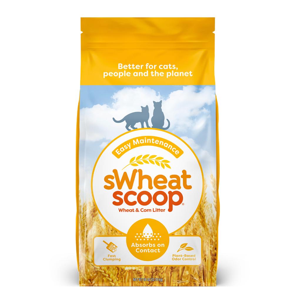 sWheat Scoop Easy Maintenance Cat Litter