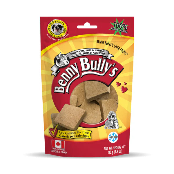 Benny Bullys Liver Chops - Liver Treats