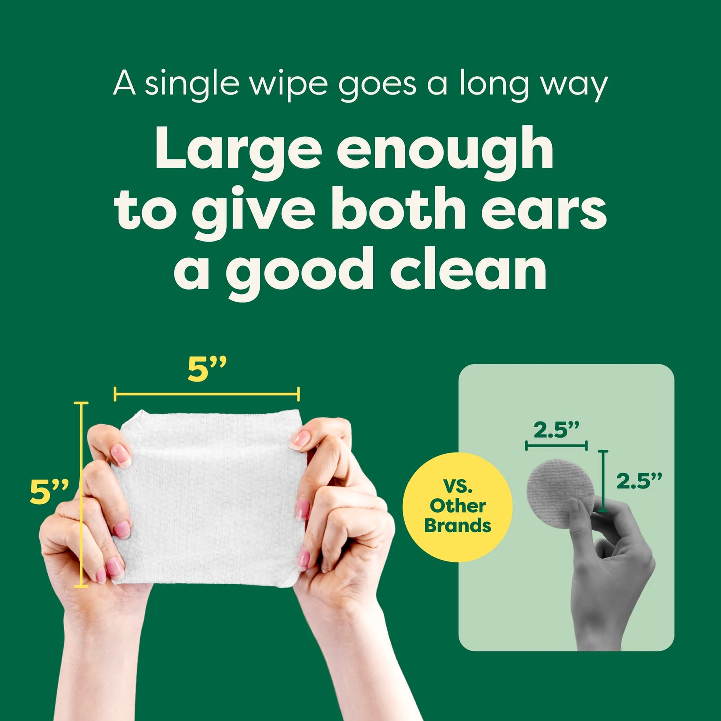 Ear Wipes - Earth Rated
