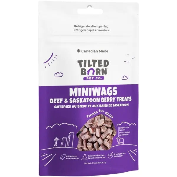 Beef & Saskatoon Treats - Tilted Barn