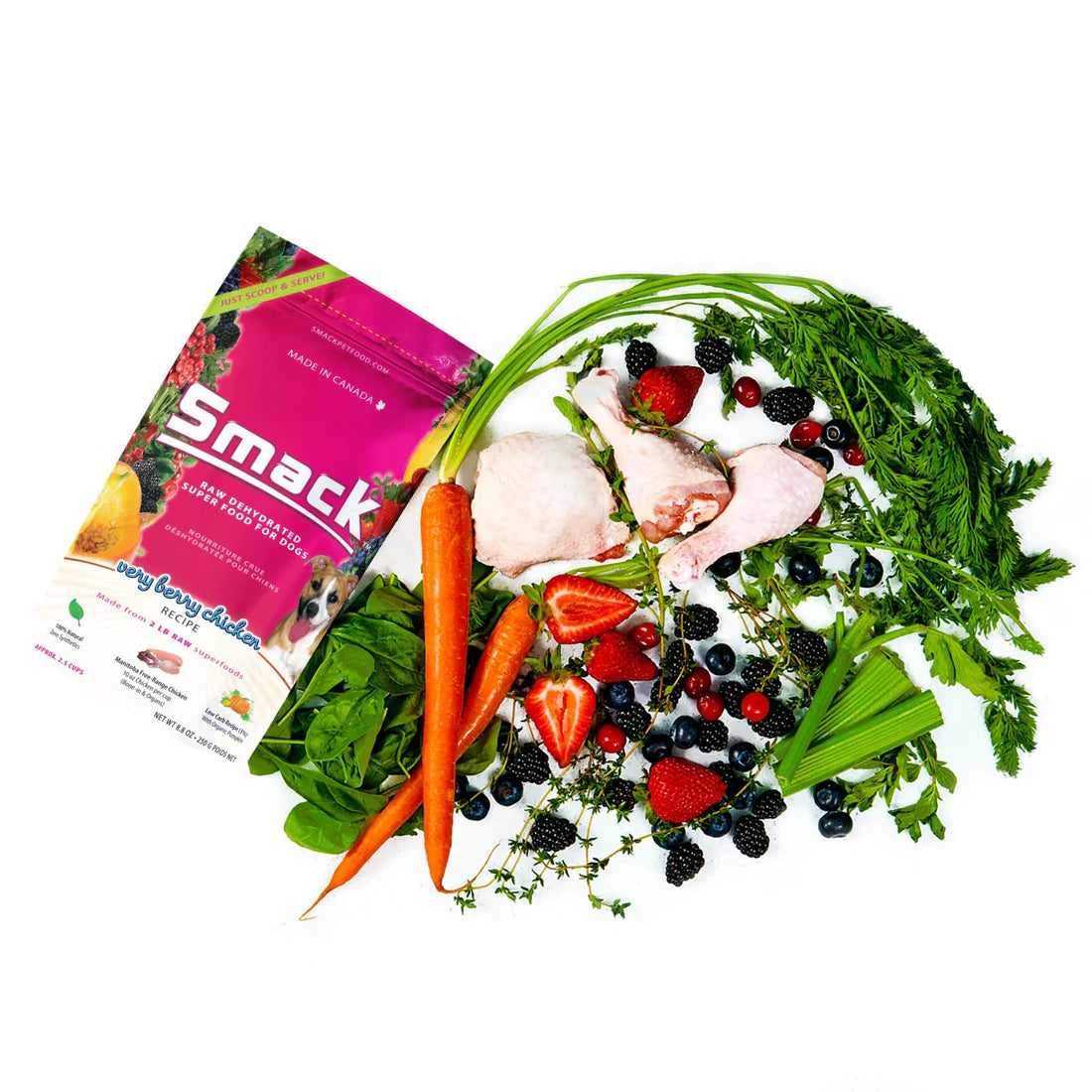 Very Berry Chicken Dog Food