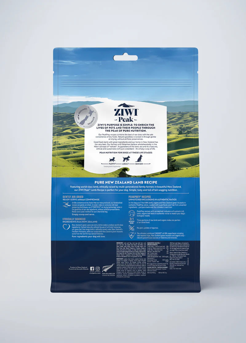 ZIWI Peak - Air Dried Lamb