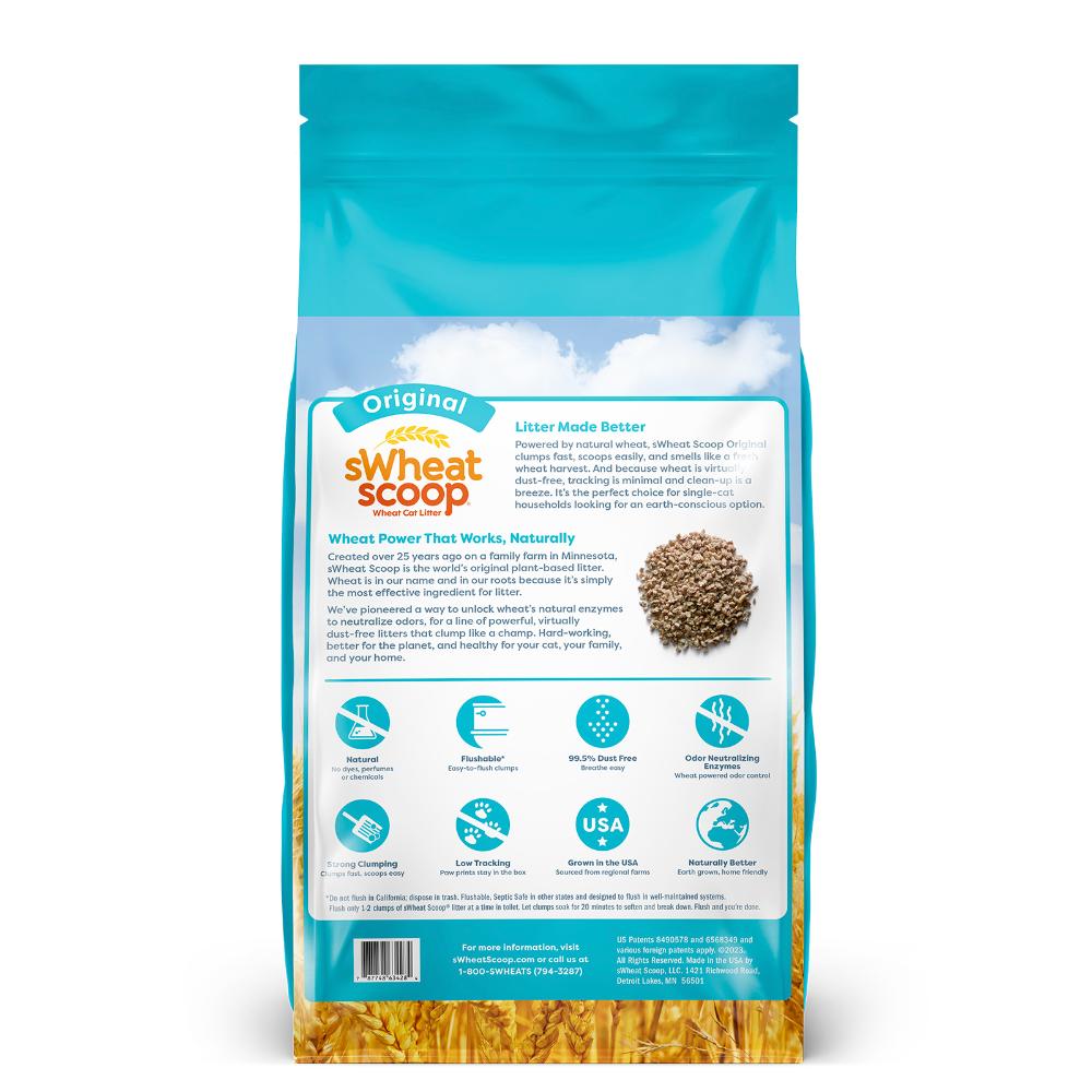 sWheat Scoop Original Cat Litter