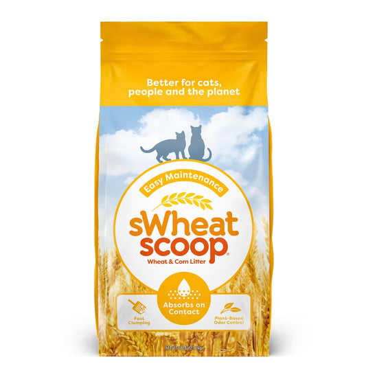 sWheat Scoop Easy Maintenance Cat Litter