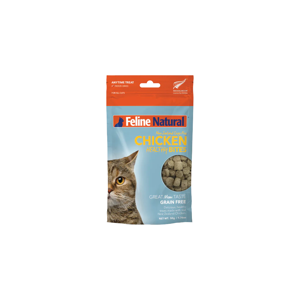 Feline Natural Cat Treats - Healthy Bites Chicken