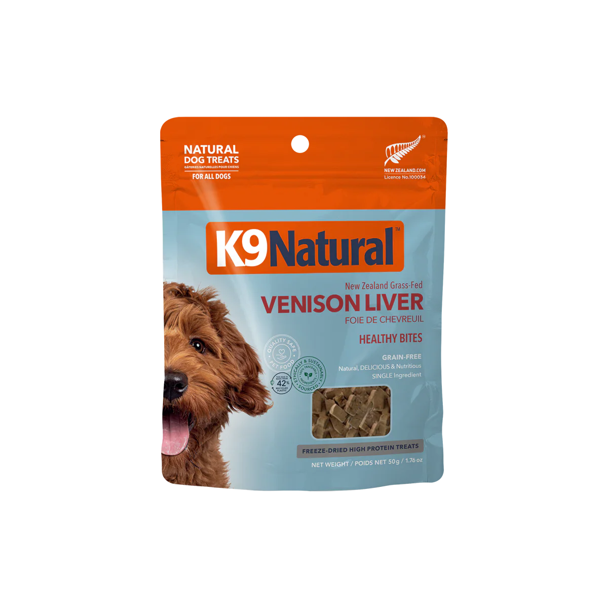 K9 Natual Dog Treats - Healthy Bites Venison Liver