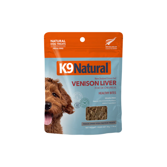K9 Natual Dog Treats - Healthy Bites Venison Liver