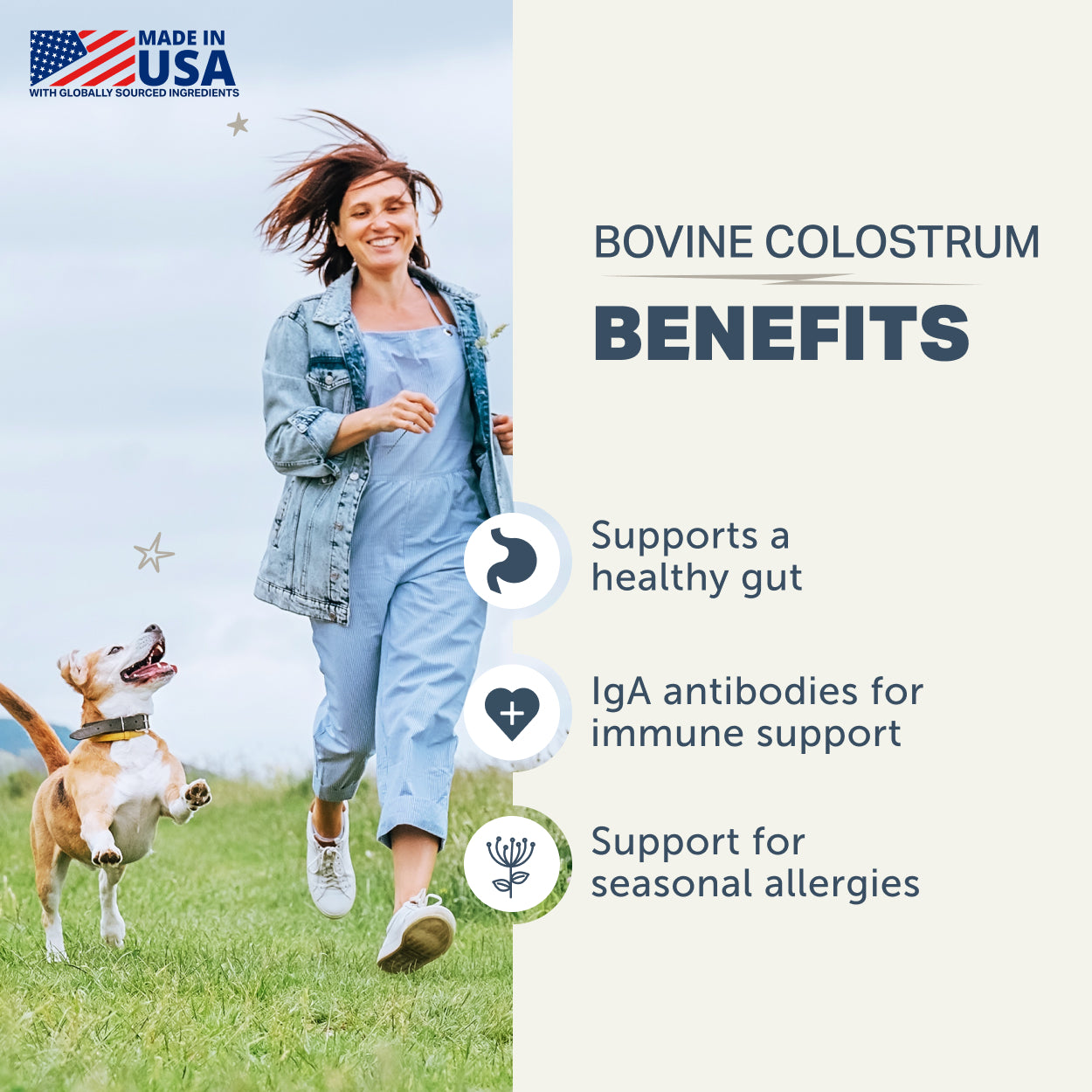 Bovine Colostrum - Four Leaf Rover