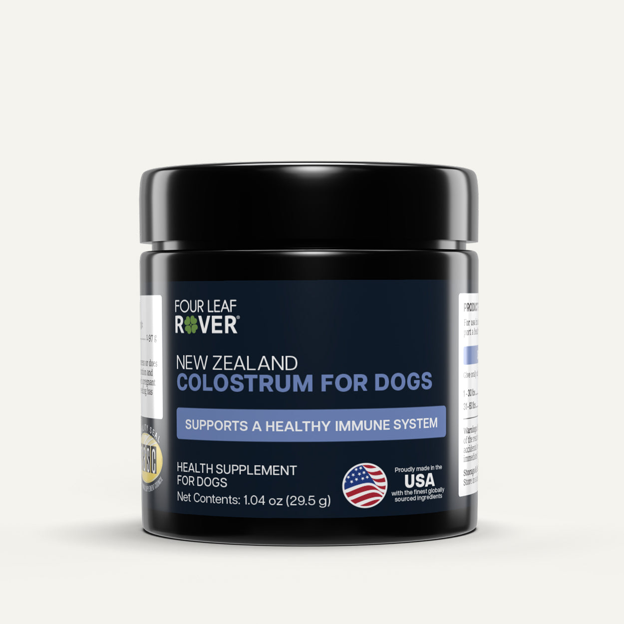 Bovine Colostrum - Four Leaf Rover