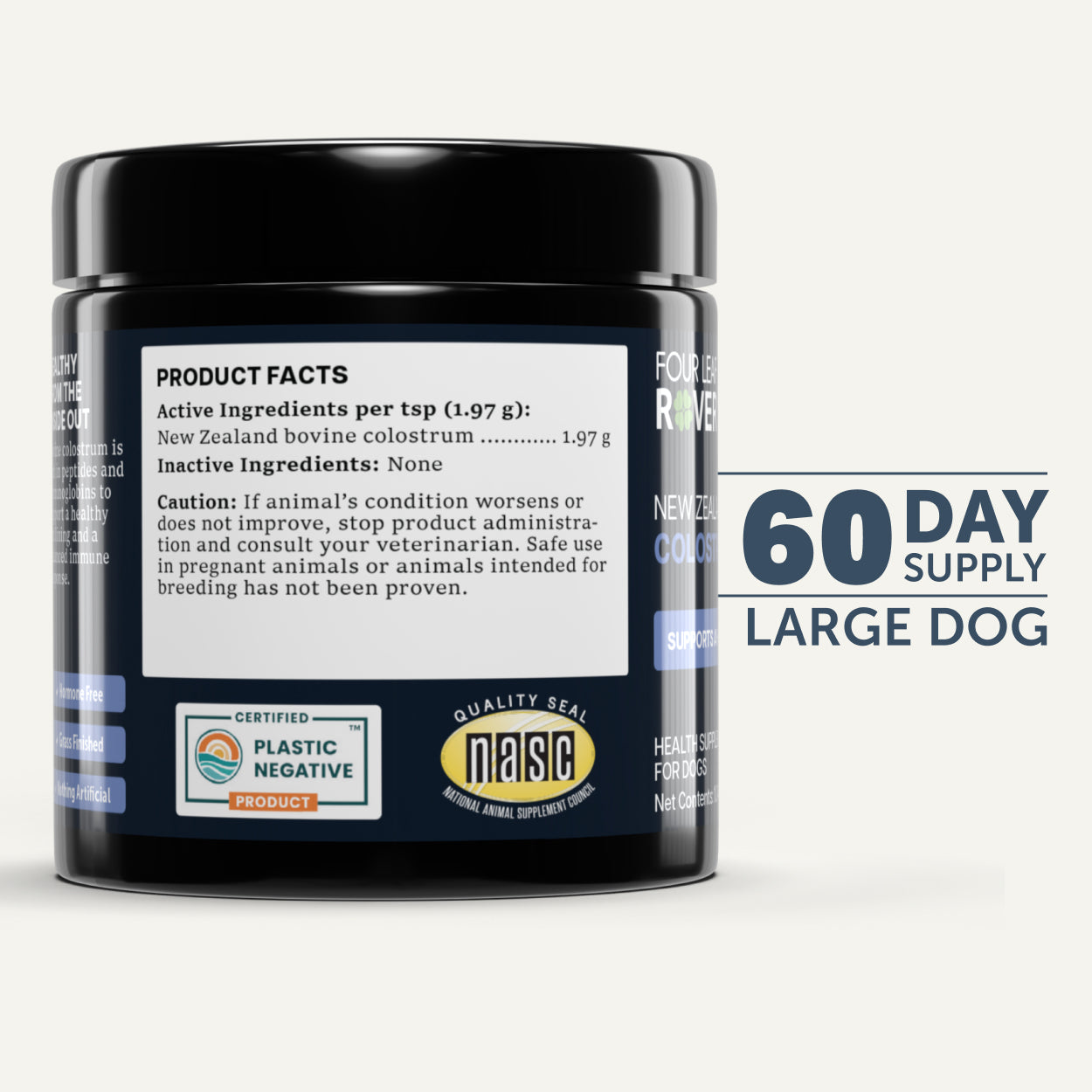 Bovine Colostrum - Four Leaf Rover