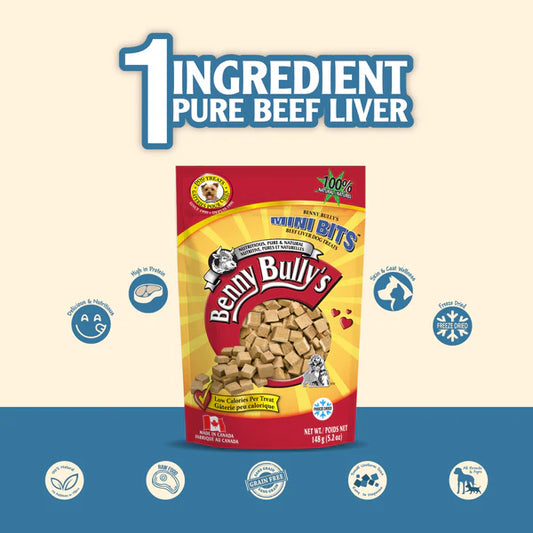 Benny Bullys Liver Chops - Liver Treats