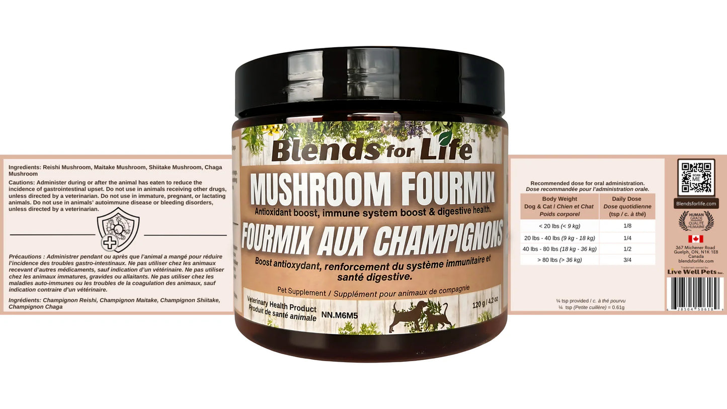 Mushroom Fourmix - Blends for Life