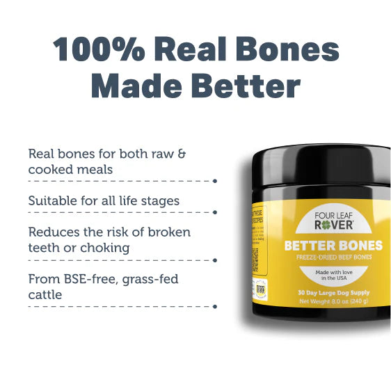 Better Bones - Dried Bone for Homemade Diets