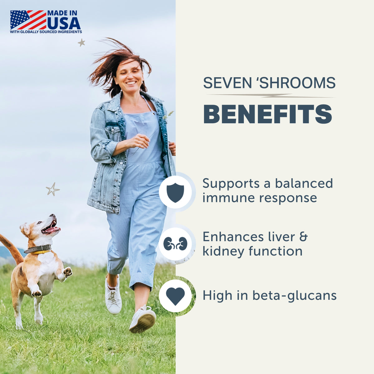 Seven Shrooms - Natural Immune Support