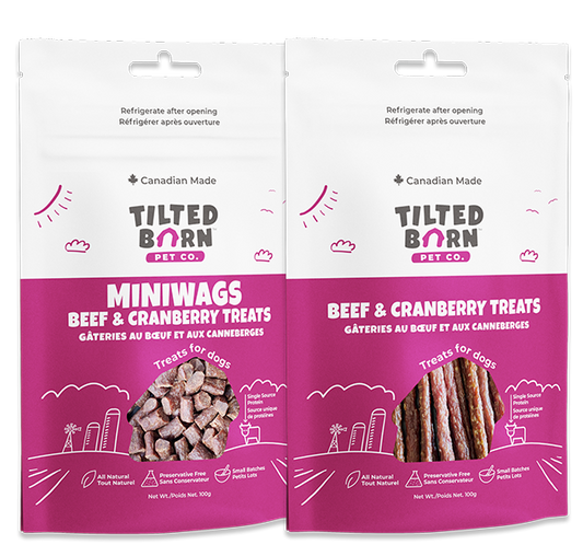 Beef & Cranberry Treats - Tilted Barn