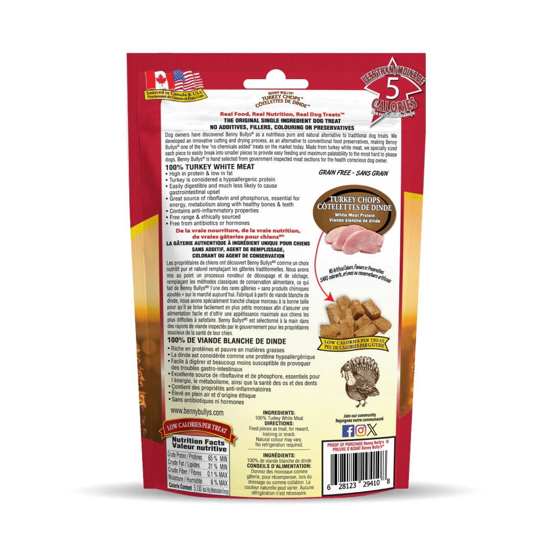 Benny Bullys Turkey Chomps - Turkey Treats